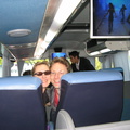 IMG 0793 Machiel en Rudina in onze superdeluxe bus naar Mendoza