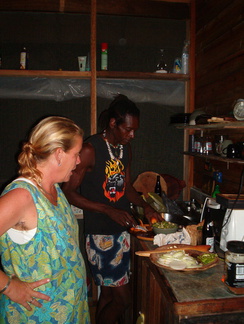 IM004321 Natasja en Calvin in de keuken