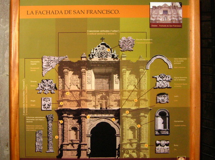 IMG 8894 uitleg over de facade van de San Fransisco kerk