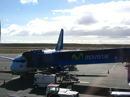IMG 3342 Ons vliegtuig naar Santiago