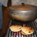 IMG 8145 De tortillas gevuld met kaas en kip mjammie