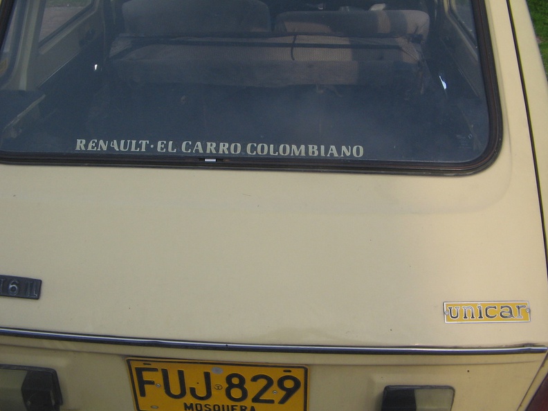 IMG 9687 Renault de Colombiaanse auto we dachten dat het frans was