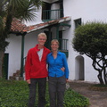 IMG 9135 Eelco en Bas in de binnentuin van Casa de Don Juan de Vargas