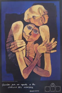 IMG 0431 Het origineel op poster van Oswaldo Guayasamin