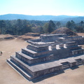 IM005643 Zaculeu maya ruines in beton gerestaureerd
