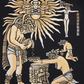IMG 0923 Schilderij maya offering in het museo de armas