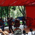 Mexico City Park mexican dancers