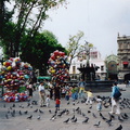 Puebla ballonnen verkopers