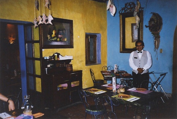 Puebla diner restaurant de ober