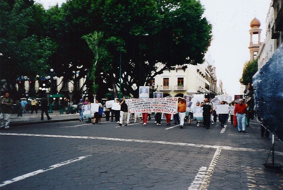 Puebla stakende leraren
