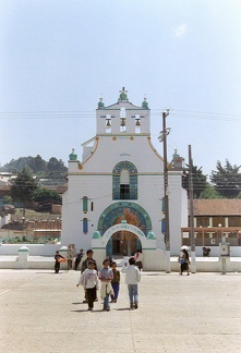 San Cristobal Chamula kerk 1