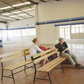 San Cristobal empty busstation with Andreas 2