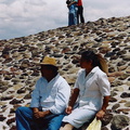 Teotihuacan Mexicanen die uitrusten