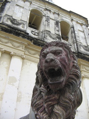 IMG 3899a Het symbool van Leon de leeuw voor de Cathedraal