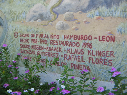 IMG 3946 Muurschildering over geschiedenis van Nicaragua III