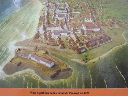 IMG 6668 Zo ongeveer kan het er in de 16e eeuw uitgezien hebben Panama City