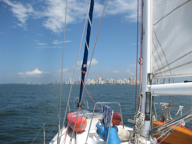 2008 Pan-Col 857 - Cartagena in zicht.jpg