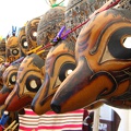 IMG 3835 Maskers op de Feria Dominical