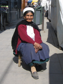 IMG 3877 Mooie oude dame op de Feria Dominical