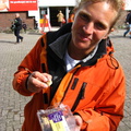 IMG 4289 - Bas showing the Bokkepootjes, typical dutch cookies