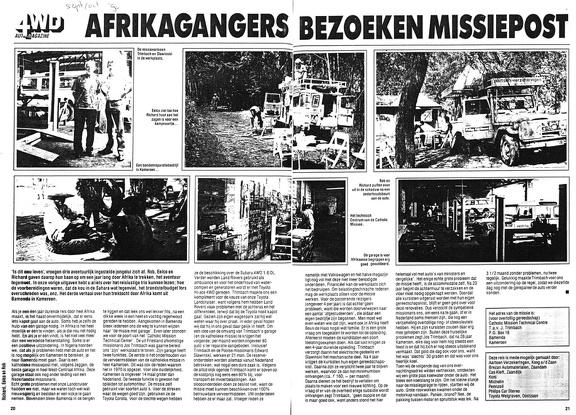 1990-09-10 4WD - Afrikagangers bezoeken missiepost